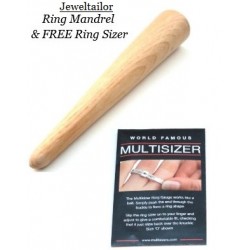 Complete Ring Making Starter Kit ~ Makes Your Own Stylish Rings In Gold Or Silver + FREE Ring Sizer & Free Gift Box ~ A Perfect Gift Or Treat For A Creative Person 